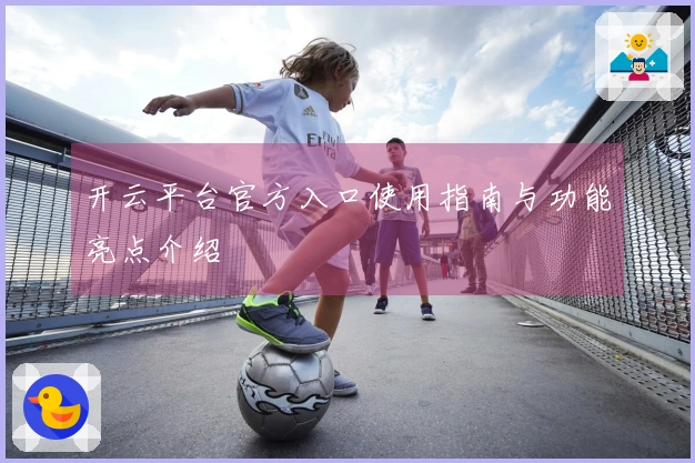 开云平台官方入口使用指南与功能亮点介绍
